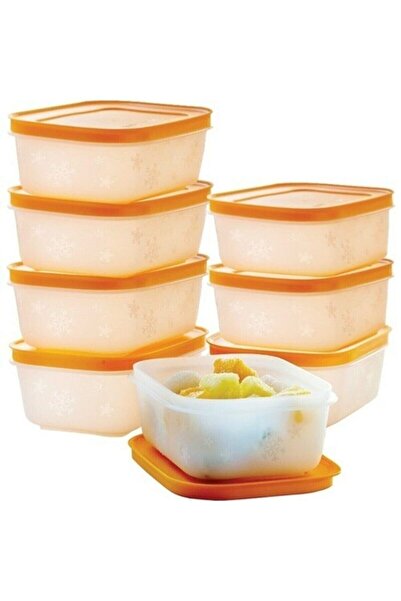 Tupperware Alaska Buzdolabı Saklama Kabı 8 X 450 ml (BUZLUK SAKLAMA SETİ)