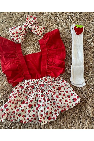 tunay moda Romper Crown And Socks Combination