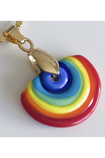 Cherry Design قلادة قوس قزح