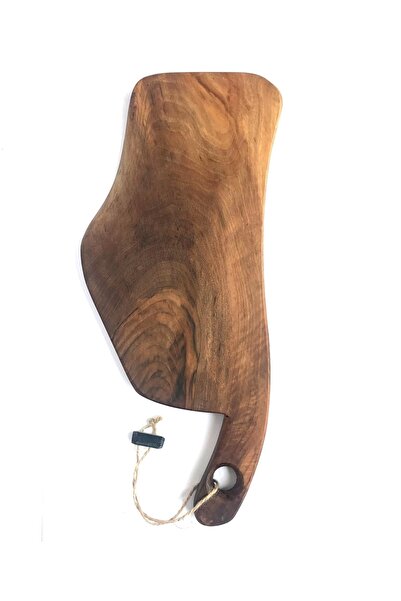 Sanathobi Natural Walnut Wood Cutting Board Special Design in Line Form 40x16...