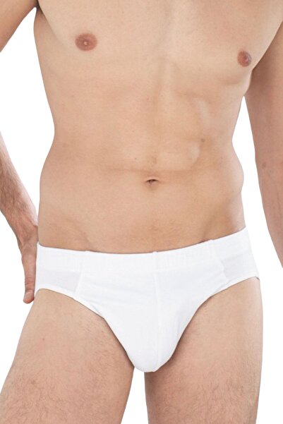 Malabadi Erkek 2'li Klasik Modal Slip 053 | Beyaz