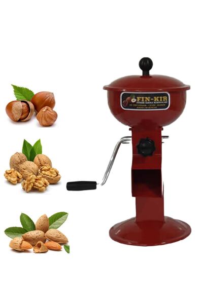 Fınkır Fındık Ceviz Badem Kırma Makinesi Fındık Ceviz Kıracağı Ev Tipi Kırmızı