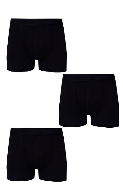 Hepsine Rakip Ανδρικά εσώρουχα 3 τεμαχίων Lycra Modal Boxer Απλό βαμβακερό εσώρουχο υψηλής ποιότητας