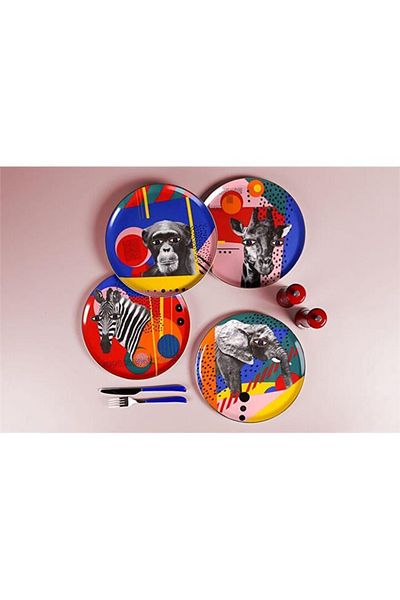 Porland Wild Life 28 cm 4-Piece Service Set