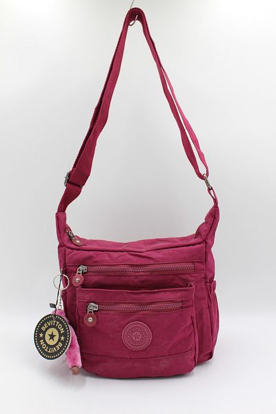Bevitton Αδιάβροχη Claret Red Shoulder Bag 3100 Fabric
