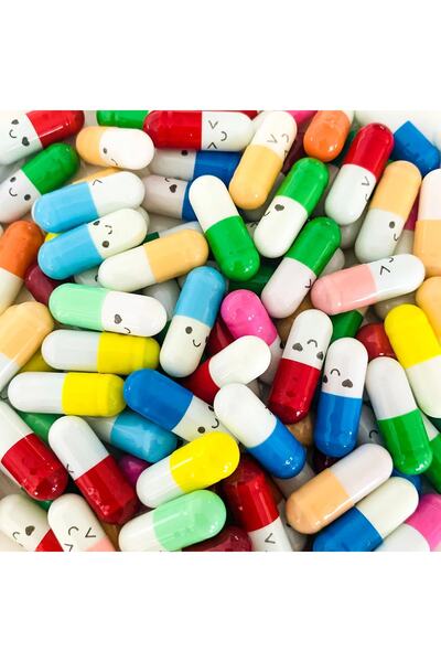 HediyeKombini 30 Adet Güncel Aşk Sözü Yazılı Aşk Kapsülü 30 Adet Sevgiliye Hediyelik Aşkpirin Kapsül40t