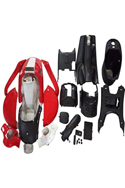 Mondial Revival 50 Kaporta Kırmızı 25 Parça Set