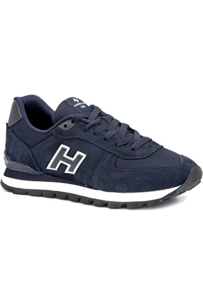 Hammer Jack أزرق داكن - حذاء رياضي كاجوال من الجلد الطبيعي للنساء والرجال 19250