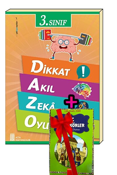 Ata Yayıncılık 3. Sınıf Dikkat Akıl Zeka Oyunları