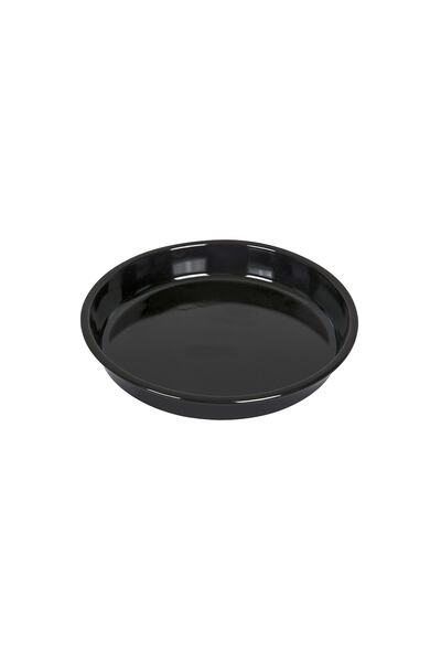 EminHome Enamel Baking Tray Black 42 Cm