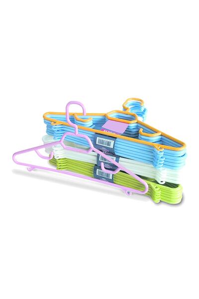 Genel Markalar Plastik Elbise Askısı 6 Lı