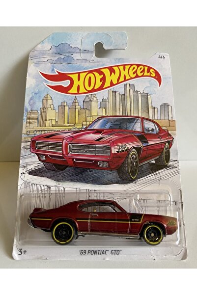 HOT WHEELS السلسلة الخاصة '69 بونتياك جي تي أو