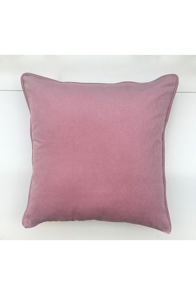 AYPETEKS Κάλυμμα Μαξιλαριού Ριχτάρι Dust Pink 45x45cm Raschel Ύφασμα