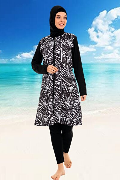 Very Good Miss Tam Kapalı Haşema hijab Swimsuit 1800 8
