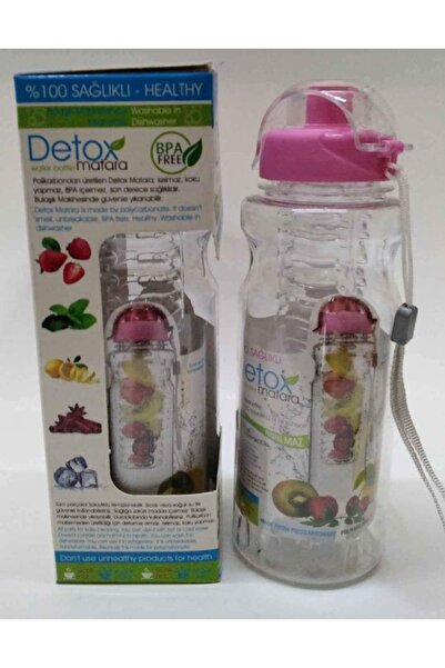 abnturk Detox Matara Detoks Su Şişesi, Polikarbondan Üretilmiştir. Koku Yapma...