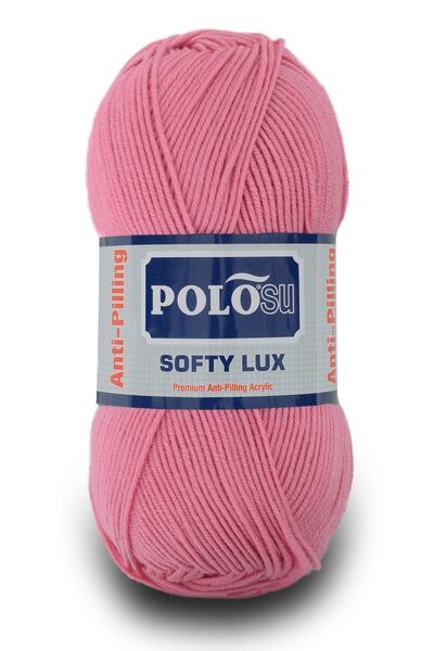 Polosu سوفتي لوكس - خيط حياكة فاخر مضاد للتلميع - 445 - برقوق فاتح