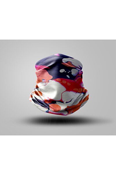 Buffalo قناع راكب الدراجة النارية برتقالي للجنسين