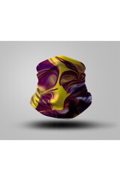 Buffalo قناع راكب الدراجة النارية برتقالي للجنسين