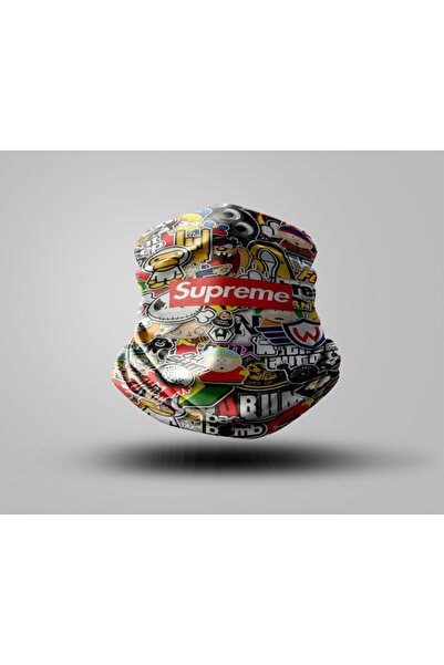 Buffalo Biker Buff Mask Outdoor Neck Collar Unisex Bandana