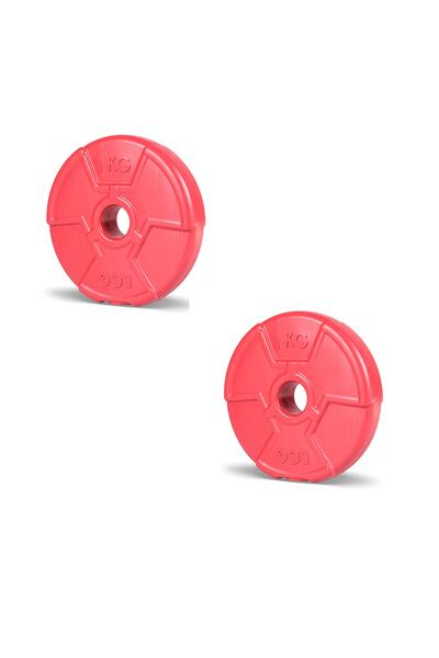 ECG Spor Özel Seri 1 Kg Kırmızı Plaka-2 Adet