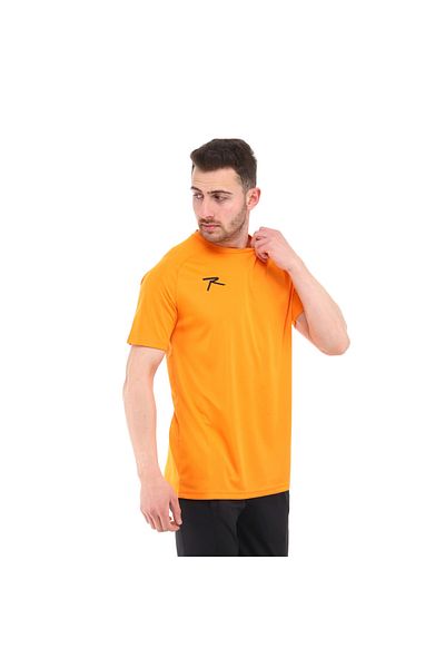 raru Men's Teamswear Basic T-shirt - Serca Orange