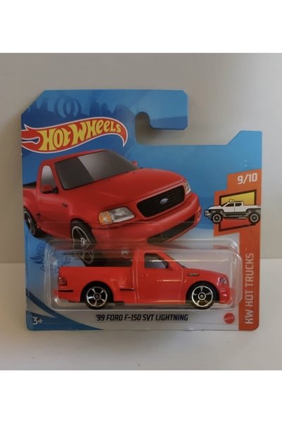 HOT WHEELS '99 Ford F-150 Svt Lightning (Red)