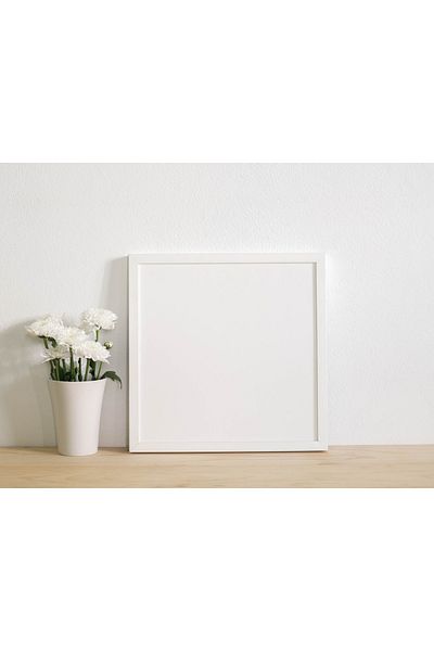 Mitra Clock 25x25 Frame Square Photo Frame