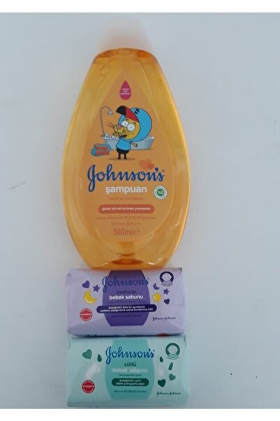 Johnson´s Baby Johnson's Baby Kral Şakir Bebek Şampuanı 500 Ml + Sütlü Sabun + Bedtime Sabun 3lü Bebe Seti