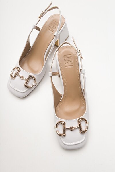 Luvi Γυναικεία παπούτσια με τακούνι Karol White