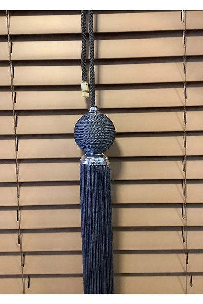 SAHARA HOME Middle Pendant Lamp from Aegean Workshop, French Design, Curtain Ornament, Curtain Accessory 1 Piece