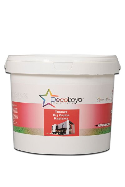 DecoBoya Texture Grenli Silikonlu Dış Cephe Kaplama Boya 24 kg Tüm Renkler