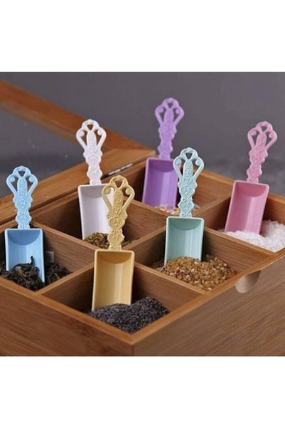 Seram Collection 6-piece Colorful Spice Shovel - Diversification Spice Shovel