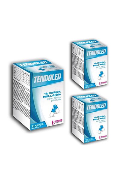 LedaPharma Tendoled X3 - 30 Capsule Pieces Clothes