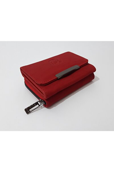 renkli çiçekler Women's Wallet Red Color Women's Wallet