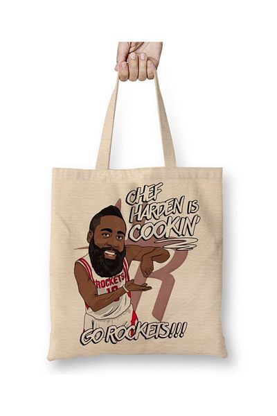 Baskı Dükkanı Υφασμάτινη τσάντα Shef Harden με μακριά λαβή