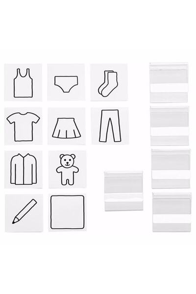 IKEA Коя етикетка за капак, с мотив