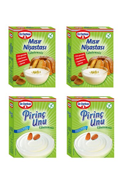 Dr. Oetker Glutensiz Mısır Nişastası-pirinç Unu 2+2 Set