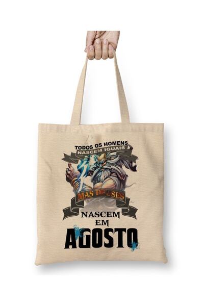 Baskı Dükkanı Agosto tkanina Torba dugačka Sa ručkom