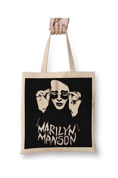 Baskı Dükkanı Marilyn Monroe 4 υφασμάτινη τσάντα μακριά λαβή