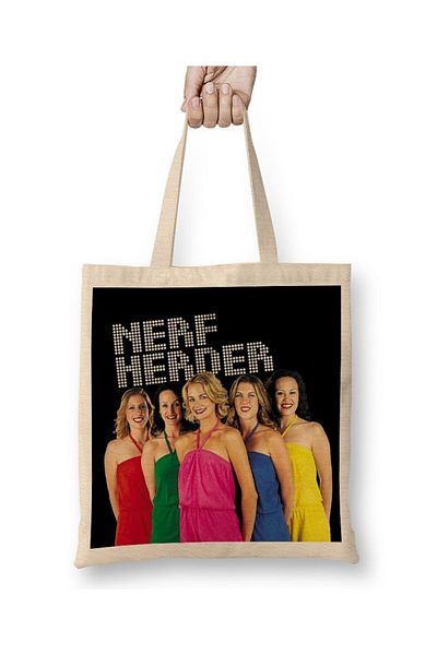 Baskı Dükkanı Υφασμάτινη τσάντα Nerf Herder Girls με μακριά λαβή