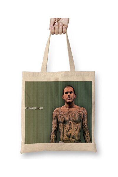Baskı Dükkanı Prison Break Michael Scofield torba Torba duga Sa ručkom