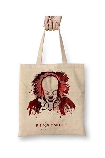 Baskı Dükkanı Pennywise 01 Tkanina Torba Duga Sa ručkom