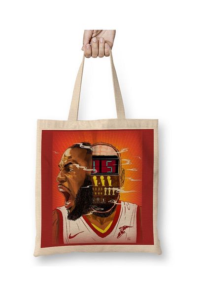 Baskı Dükkanı Τσάντα James Tote με μακριά λαβή