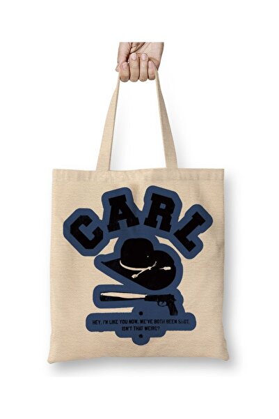Baskı Dükkanı Twd Carl Cloth Torba Dugačka Sa ručkom