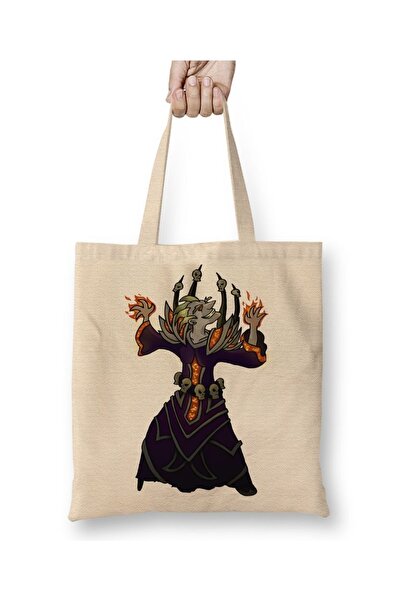 Baskı Dükkanı Warlock Junkrat tkanina Torba duga Sa ručkom