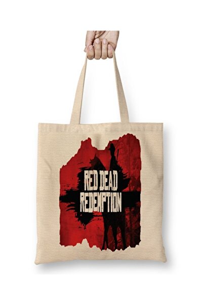 Baskı Dükkanı Red Dead Redemption tkanina Torba duga Sa ručkom
