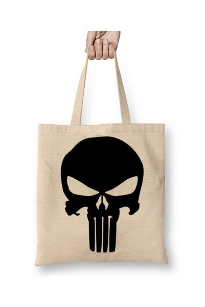 Baskı Dükkanı Punisher 01 Tkanina Torba Duga Sa ručkom