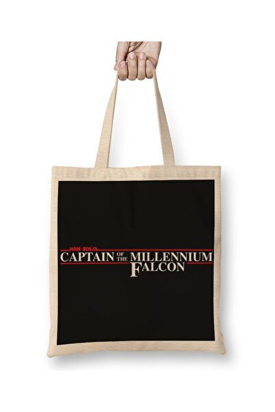 Baskı Dükkanı Star Wars Kapetan Milenijum Falkona Tkanina Torba Duga Sa ručkom