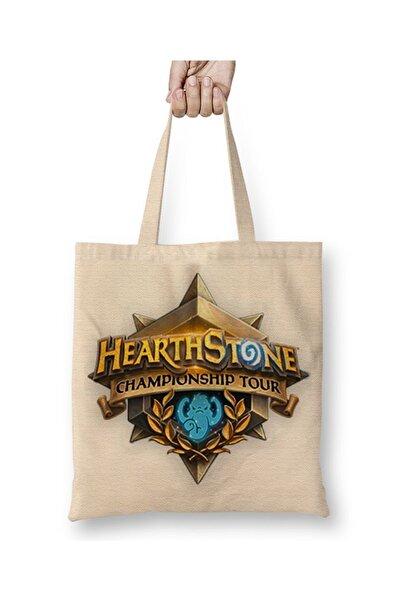 Baskı Dükkanı Hearthstone tkanina Torba duga Sa ručkom