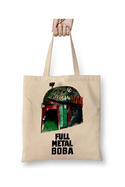 Baskı Dükkanı Boba Fett Full Metal Boba tkanina Torba dugačka Sa ručkom